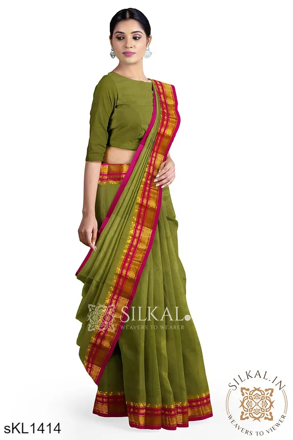 Ilkal_Cotton_Silk_Saree_Code-_SKL1584