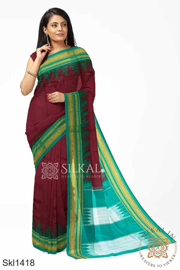 Ilkal_Cotton_Silk_Saree_Saree_Code-_SKL1546