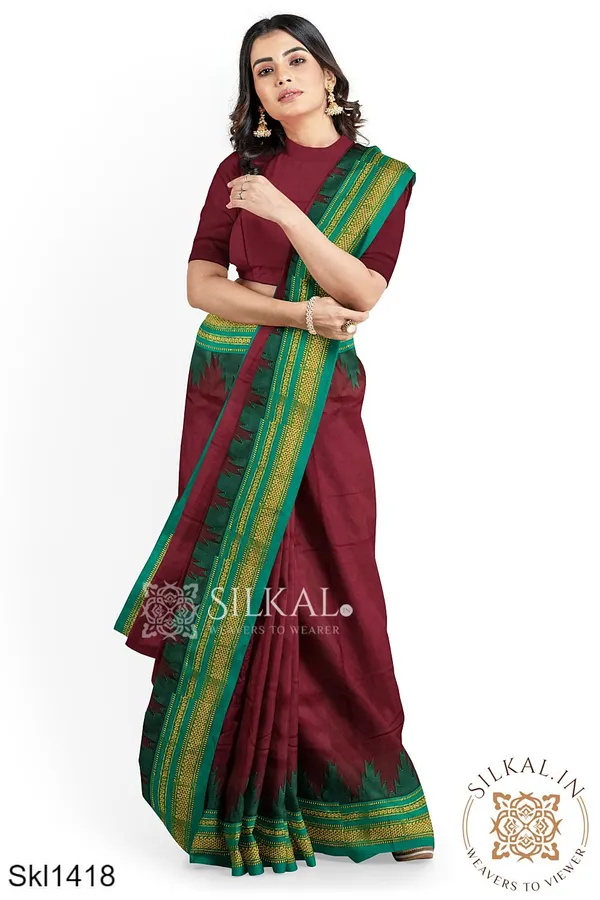 Ilkal_Cotton_Silk_Saree_Saree_Code-_SKL1546