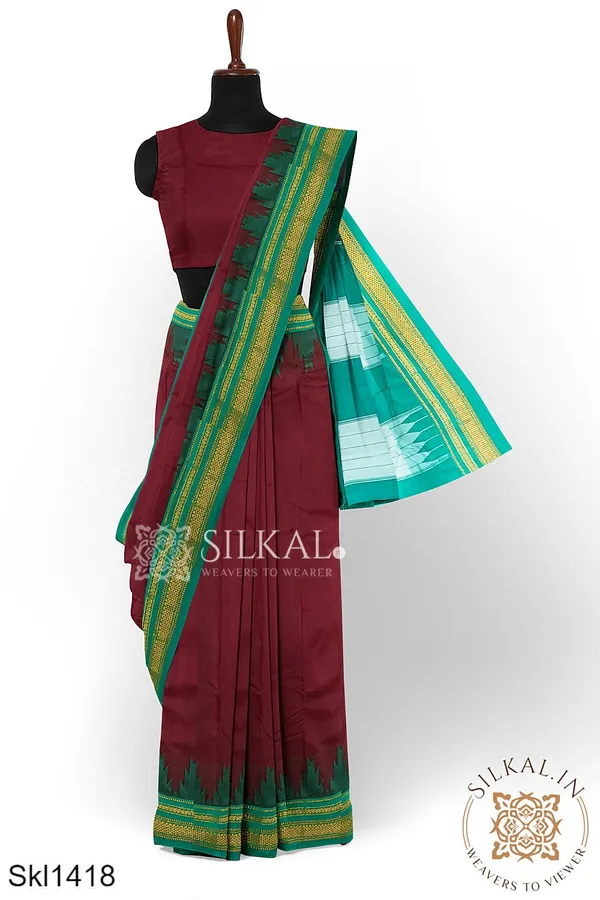 Ilkal_Cotton_Silk_Saree_Saree_Code-_SKL1546