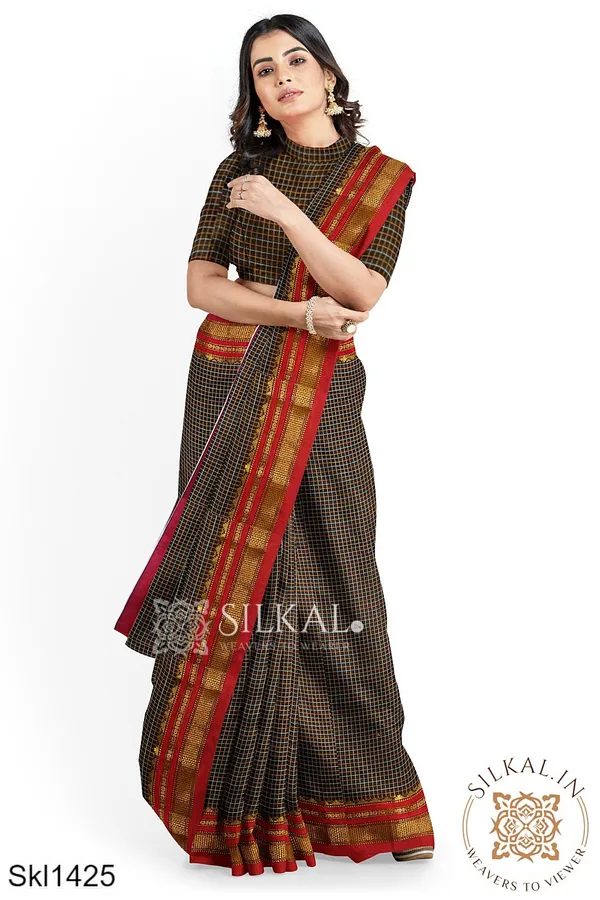 Ilkal_Cotton_Silk_Saree_Saree_Code-_SKL1547