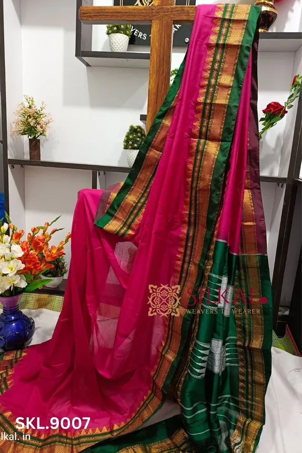 Ilkal_Cotton_Silk_Saree_Code-_SKL1005