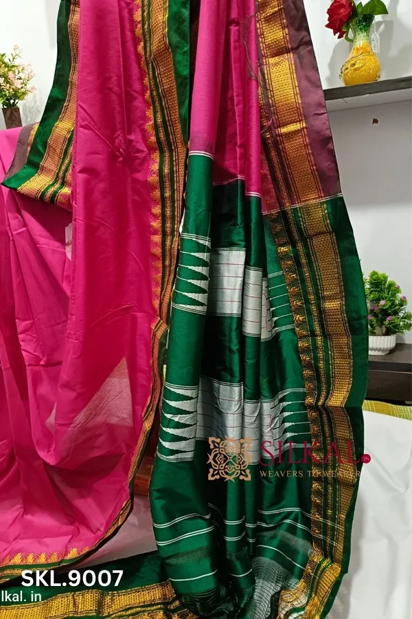 Ilkal_Cotton_Silk_Saree_Code-_SKL1005