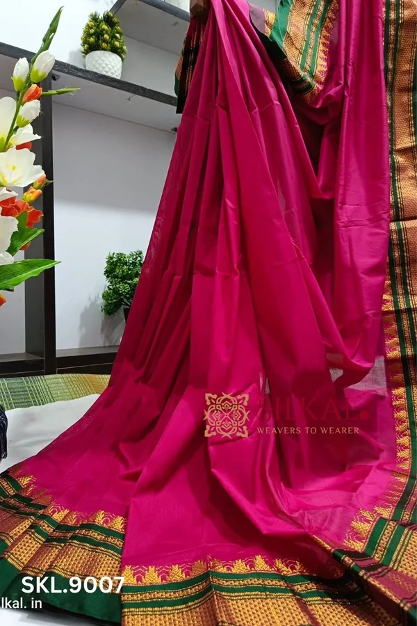 Ilkal_Cotton_Silk_Saree_Code-_SKL1005
