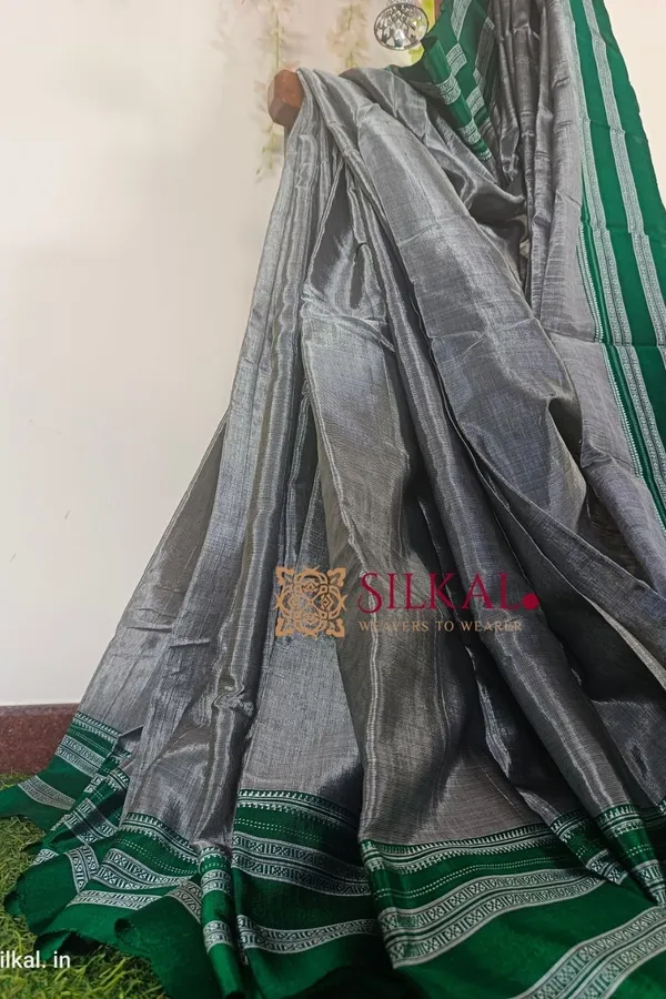 Ilkal_Handloom_Viscose_Silk_Gayatri_Border_Saree_Saree_Code-_SKL1384