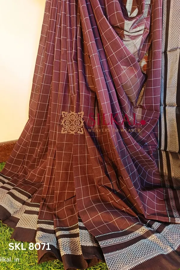 Ilkal_Cotton_Silk_Chikki_Paras_Handloom_Saree_Saree_Code-_SKL1211