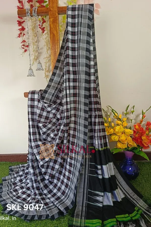 Ilkal_Cotton_Silk_Chikki_Paras_Handloom_Saree_Saree_Code-_SKL1563