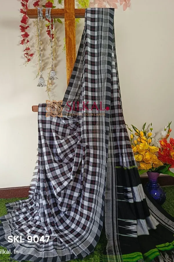 Ilkal_Cotton_Silk_Chikki_Paras_Handloom_Saree_Saree_Code-_SKL1563