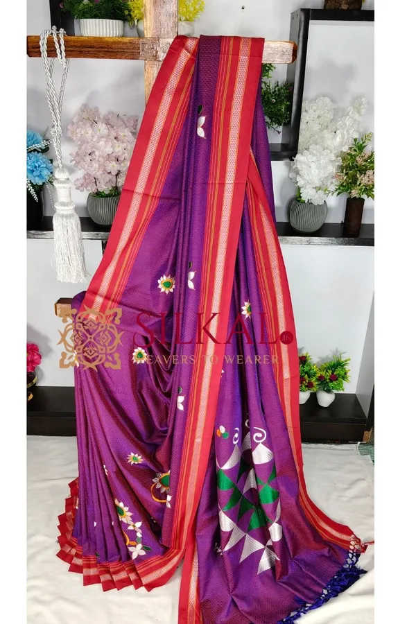 Traditional_Khun_Kasuti_Saree_SKL04088