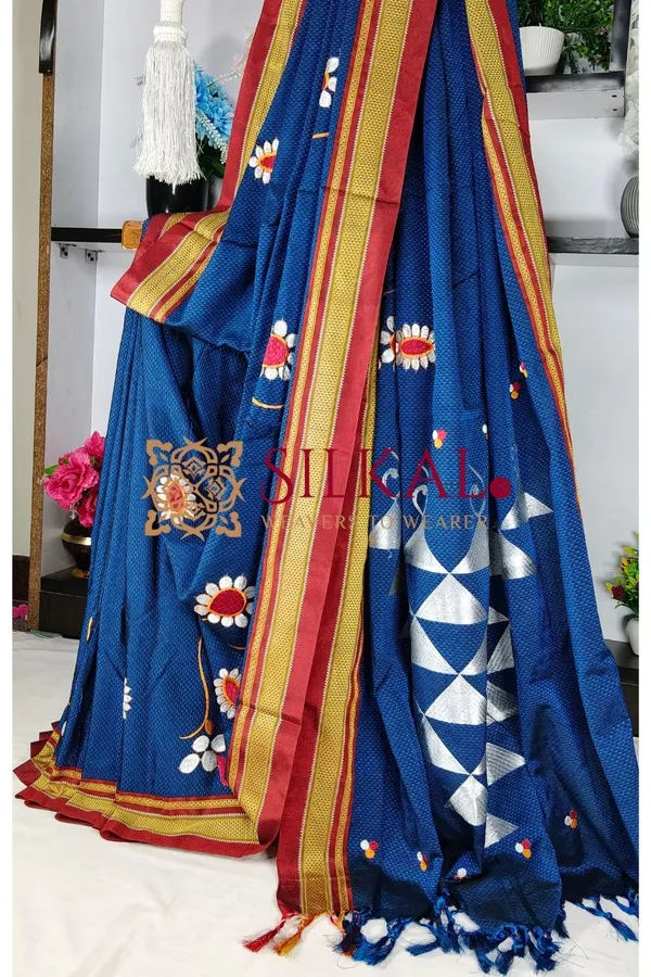 Traditional_Khun_Kasuti_Saree_SKL04094