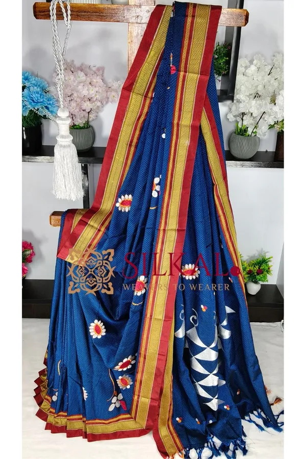 Traditional_Khun_Kasuti_Saree_SKL04094