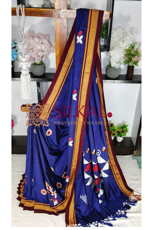 Traditional_Khun_Kasuti_Saree_SKL04096