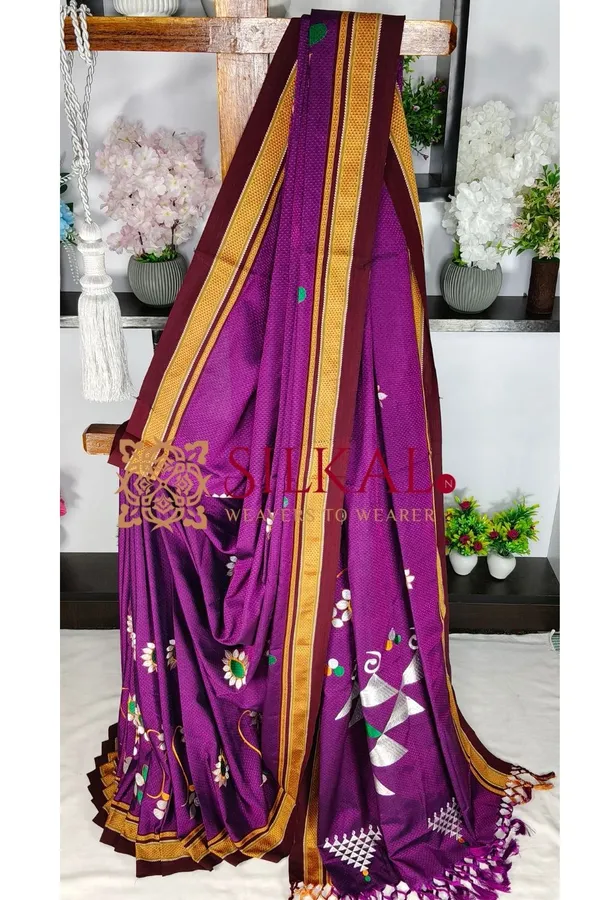 Traditional_Khun_Kasuti_Saree_SKL04097