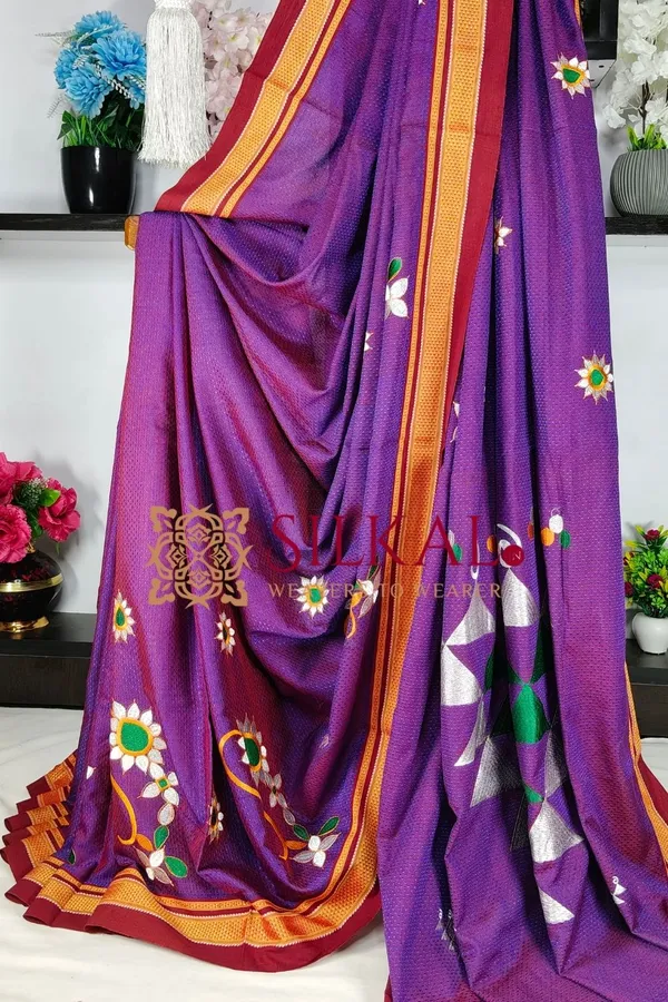 Traditional_Khun_Kasuti_Saree_SKL04097