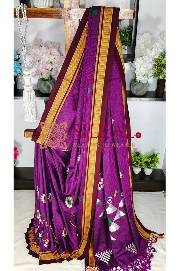 Traditional_Khun_Kasuti_Saree_SKL04097