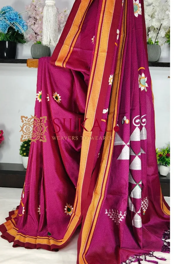 Traditional_Khun_Kasuti_Saree_SKL04098