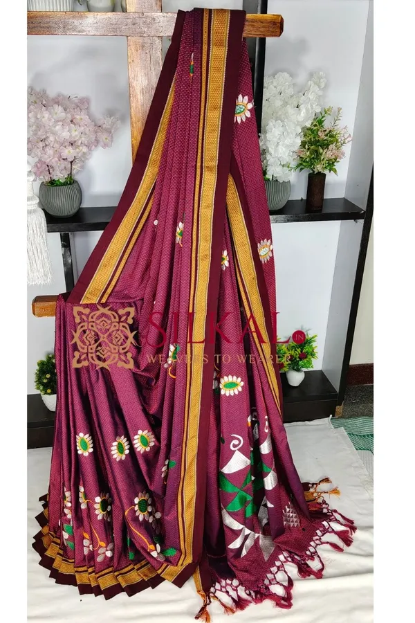 Traditional_Khun_Kasuti_Saree_SKL04106