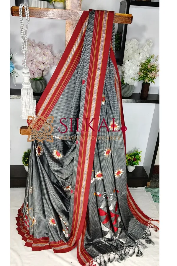 Traditional_Khun_Kasuti_Saree_SKL04107