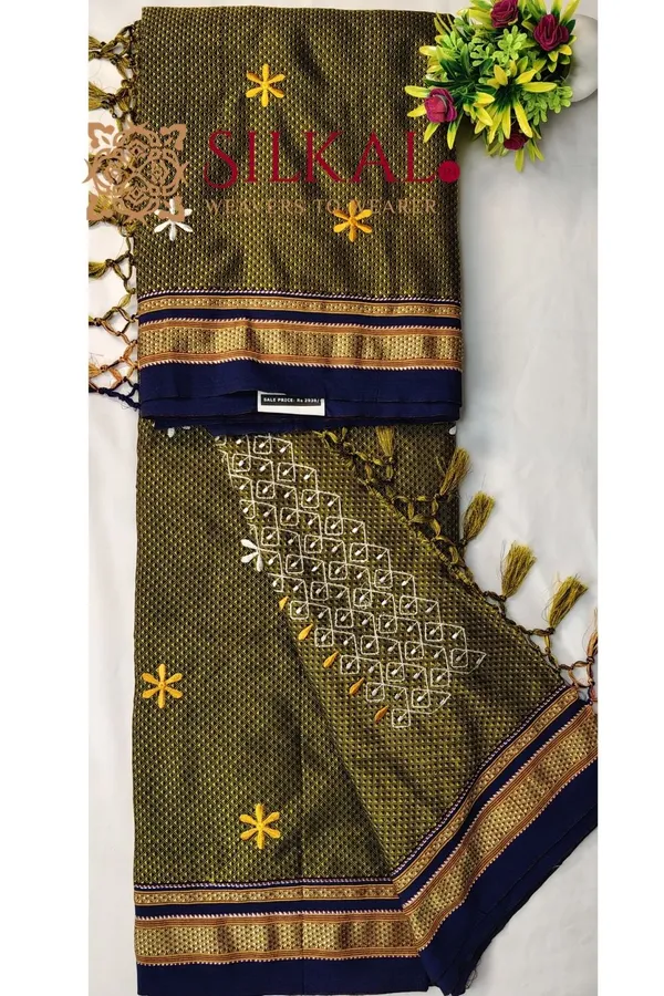 Traditional_Khun_Kasuti_Saree_SKL04259