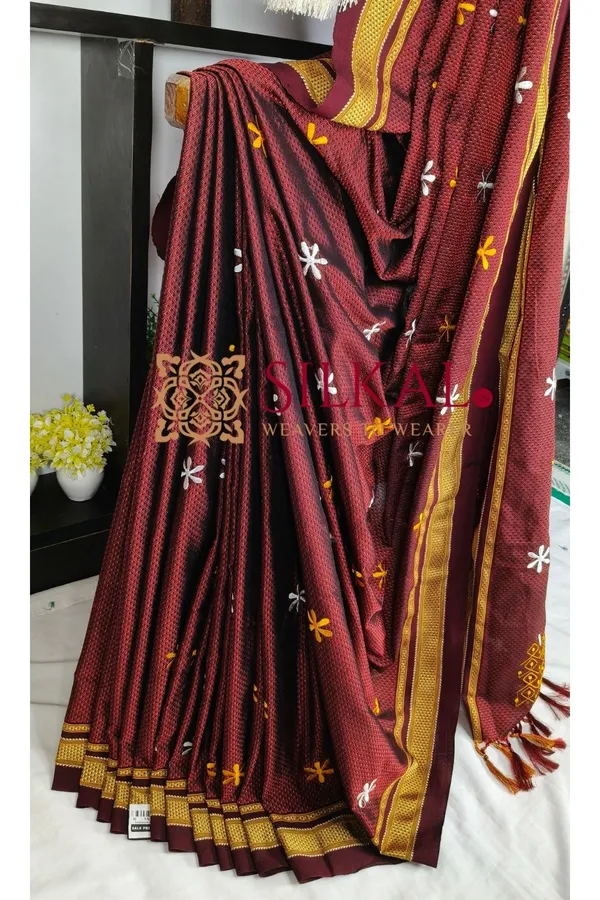 Traditional_Khun_Kasuti_Saree_SKL04261