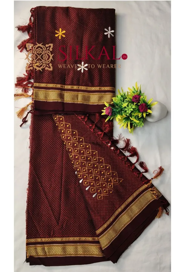 Traditional_Khun_Kasuti_Saree_SKL04261