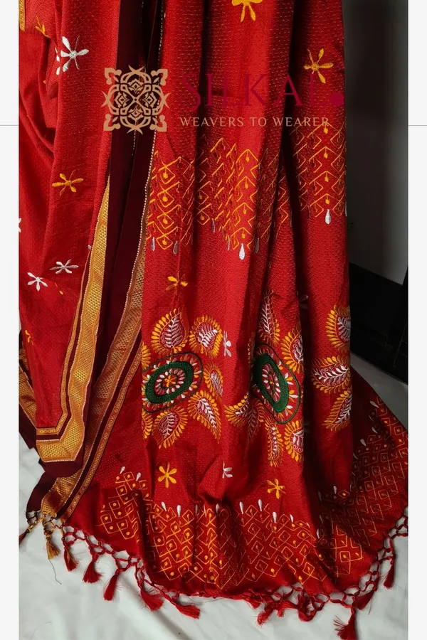 Traditional_Khun_Kasuti_Saree_SKL04264
