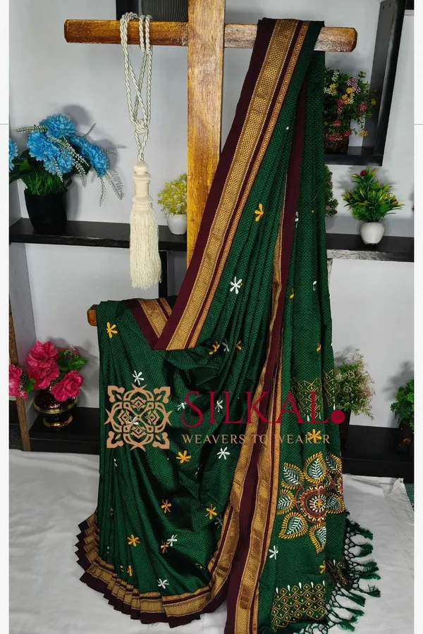Traditional_Khun_Kasuti_Saree_SKL04265