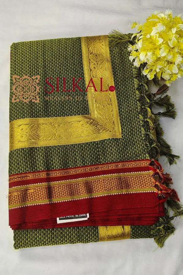 Traditional_Khun_Lace_Work_Saree_SKL04275