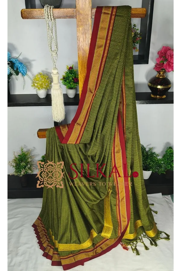Traditional_Khun_Lace_Work_Saree_SKL04275