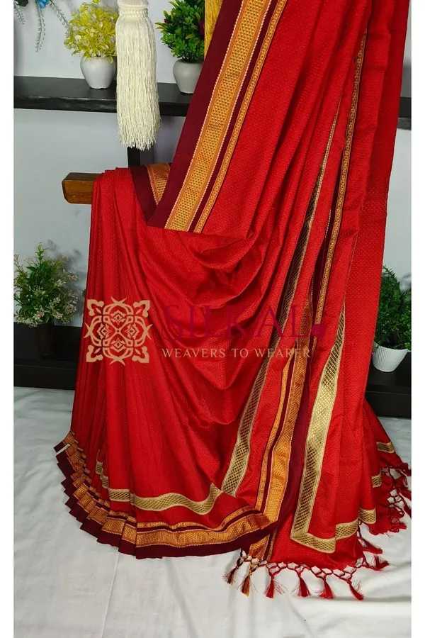 Traditional_Khun_Lace_Work_Saree_SKL04276
