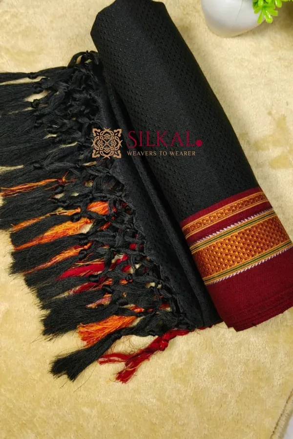 Traditional_khun_Dupatta_With_Tassels_SKLD03908