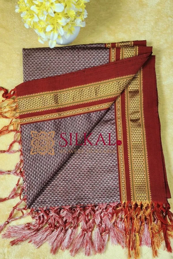 Traditional_khun_Dupatta_With_Tassels_SKLD03910