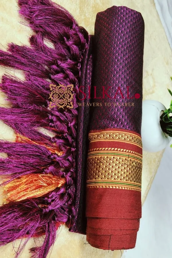 Traditional_khun_Dupatta_With_Tassels_SKLD03913
