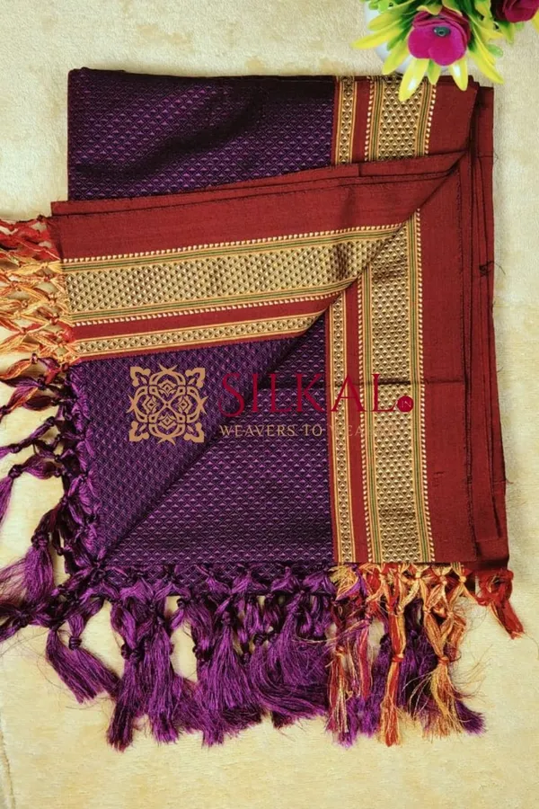Traditional_khun_Dupatta_With_Tassels_SKLD03913