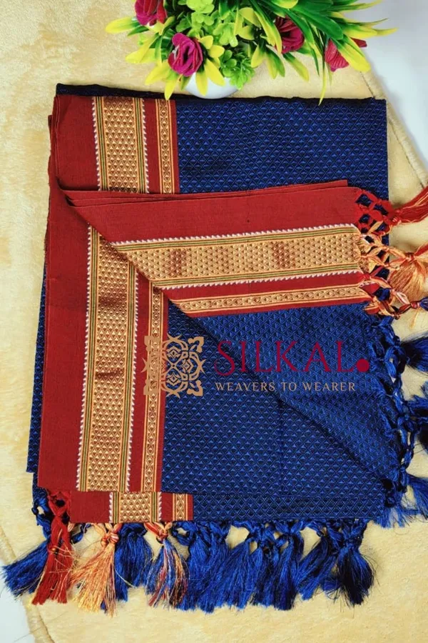 Traditional_khun_Dupatta_With_Tassels_SKLD03919