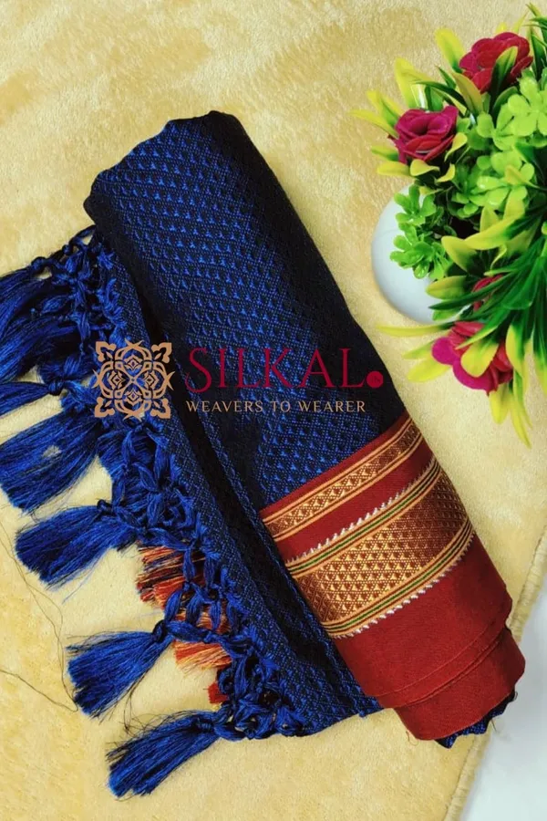 Traditional_khun_Dupatta_With_Tassels_SKLD03919