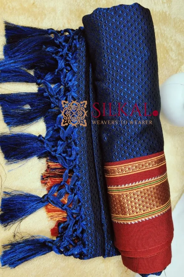 Traditional_khun_Dupatta_With_Tassels_SKLD03919