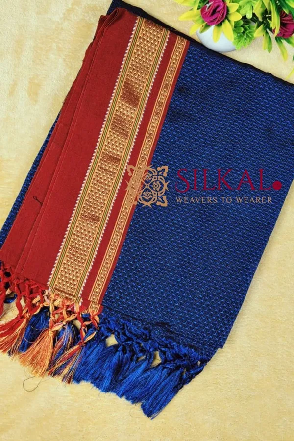 Traditional_khun_Dupatta_With_Tassels_SKLD03919