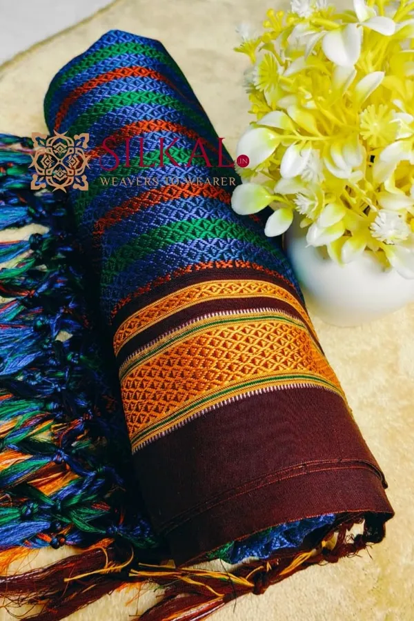 Traditional_khun_Dupatta_With_Tassels_SKLD03920