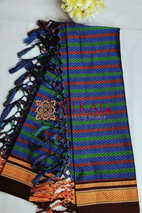 Traditional_khun_Dupatta_With_Tassels_SKLD03920