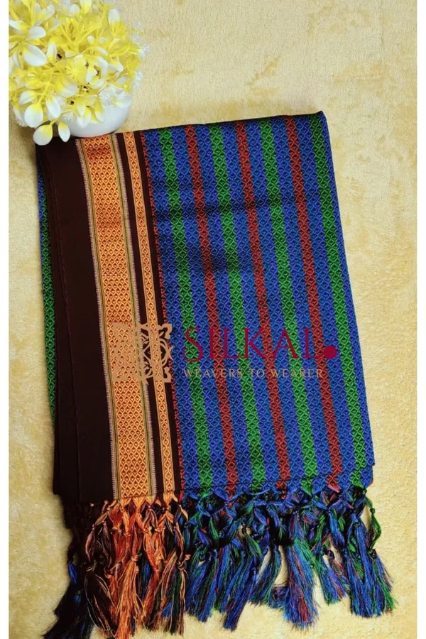 Traditional_khun_Dupatta_With_Tassels_SKLD03920