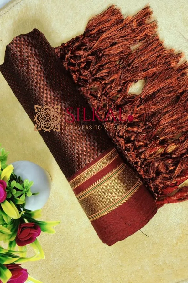 Traditional_khun_Dupatta_With_Tassels_SKLD03922