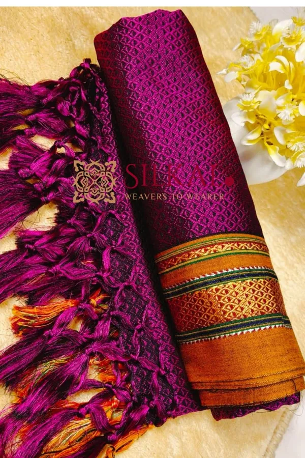 Traditional_khun_Dupatta_With_Tassels_SKLD03926