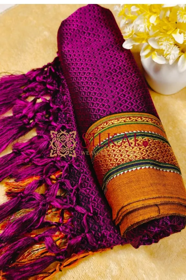 Traditional_khun_Dupatta_With_Tassels_SKLD03926
