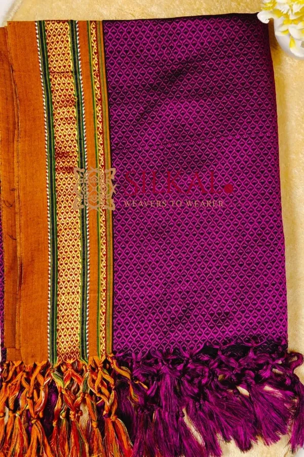 Traditional_khun_Dupatta_With_Tassels_SKLD03926