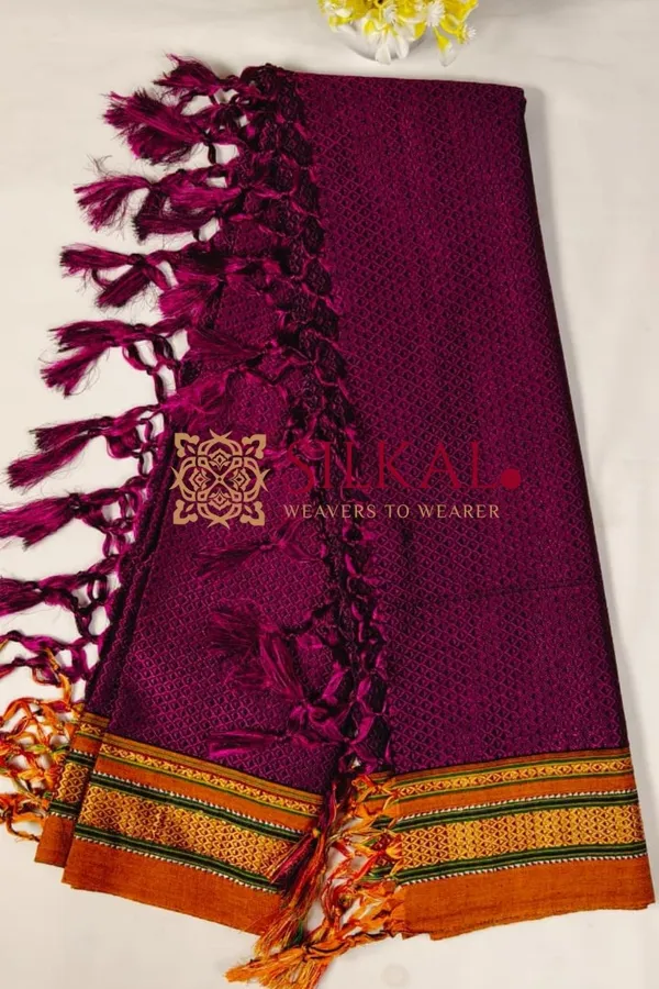Traditional_khun_Dupatta_With_Tassels_SKLD03926