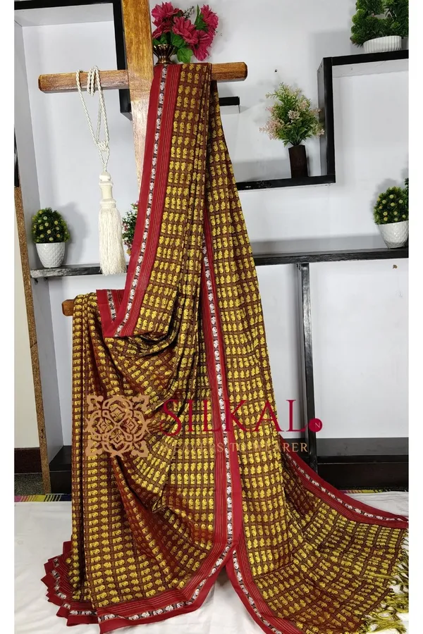 Ilkal_Khun_Viscose_Cotton__Saree_SKL03443