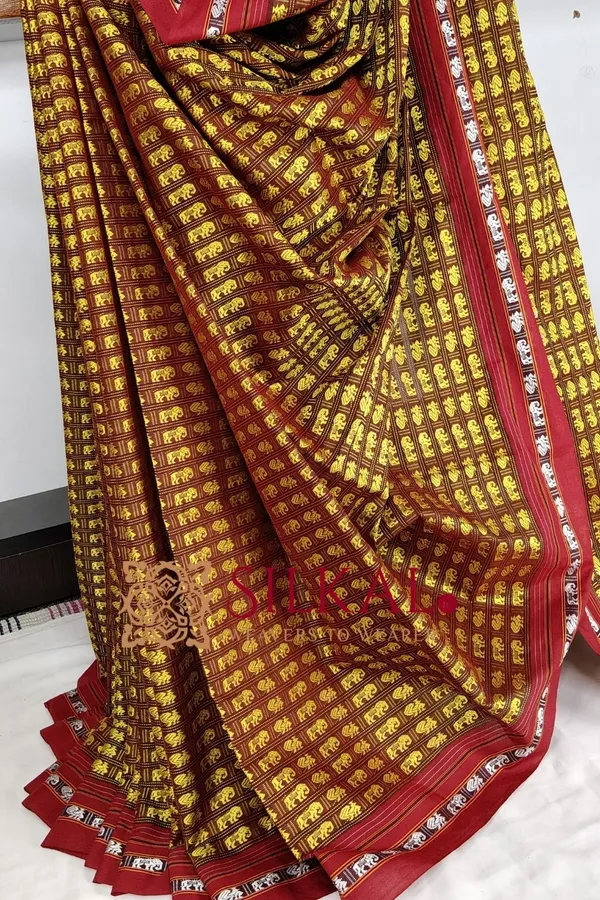 Ilkal_Khun_Viscose_Cotton__Saree_SKL03443