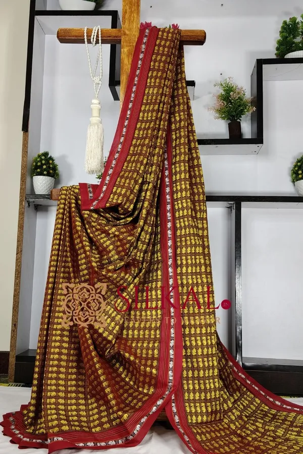 Ilkal_Khun_Viscose_Cotton__Saree_SKL03443