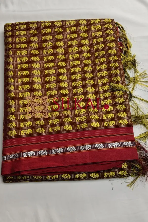 Ilkal_Khun_Viscose_Cotton__Saree_SKL03443